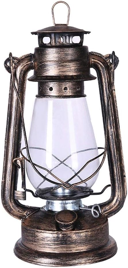 مصباح زيتي كلاسيكي عتيق، قطعة فنية زخرفية، فانوس عتيق Lanterne de lampe à huile de kérosène,