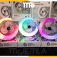 مروحة مكتبية مروحة USB بخمسة أوضاع إضاءة Ventilateur USB avec Ambiance Lumineuse 5 Modes