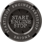 غطاء حماية مقاوم للخدش لزر بدء تشغيل السيارة Coque de protection anti-rayures pour bouton de démarrage de voiture