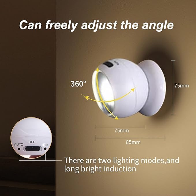 Lampe capteur mouvement économie énergie مصباح استشعار الحركة موفر للطاقة