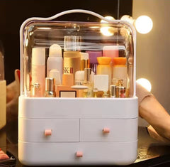 صندوق تخزين مستحضرات التجميل كبير متعدد الوظائف Cosmetics storage box