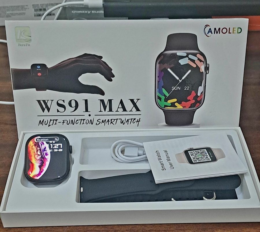 ساعة ذكية مقاومة للماء  Smart watch W91 MAXMontre Intelligente Étanche WS91