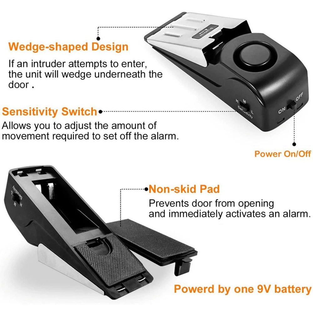 نظام منع السرقة والسطو وأمن المنزل système d'arrêt anti-vol anti-effraction sécurité maison de porte arrêt