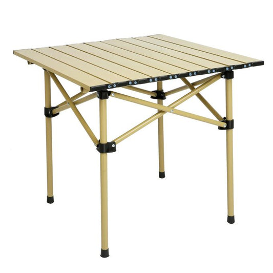 Table Portable en Alliage D'aluminium طابلة قابلة للطي طاولة خارجية محمولة من سبائك الألومنيوم مناسبة للمشي والتخييم 50x50cm