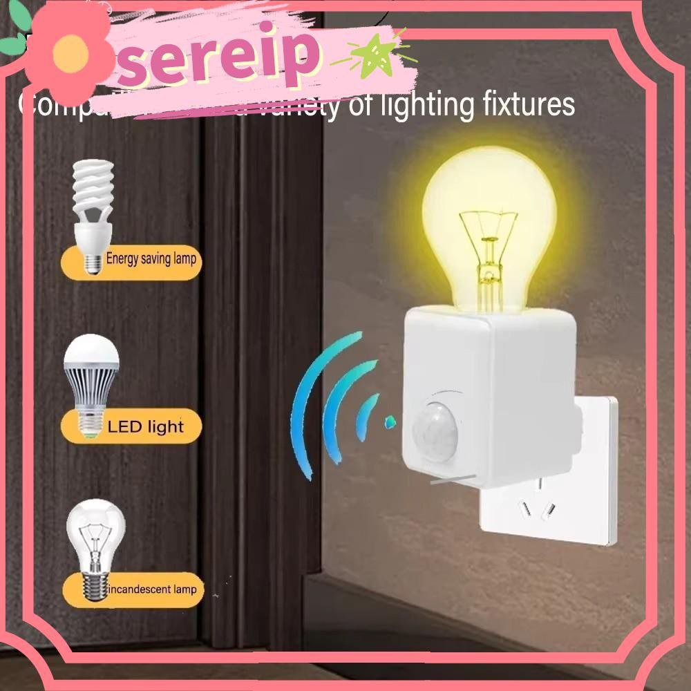 مقبس مصباح ذكي مزود بمستشعر حركة بالأشعة تحت الحمراء وقابس حائط Douille de lampe intelligente avec capteur de mouvement PIR et prise murale
