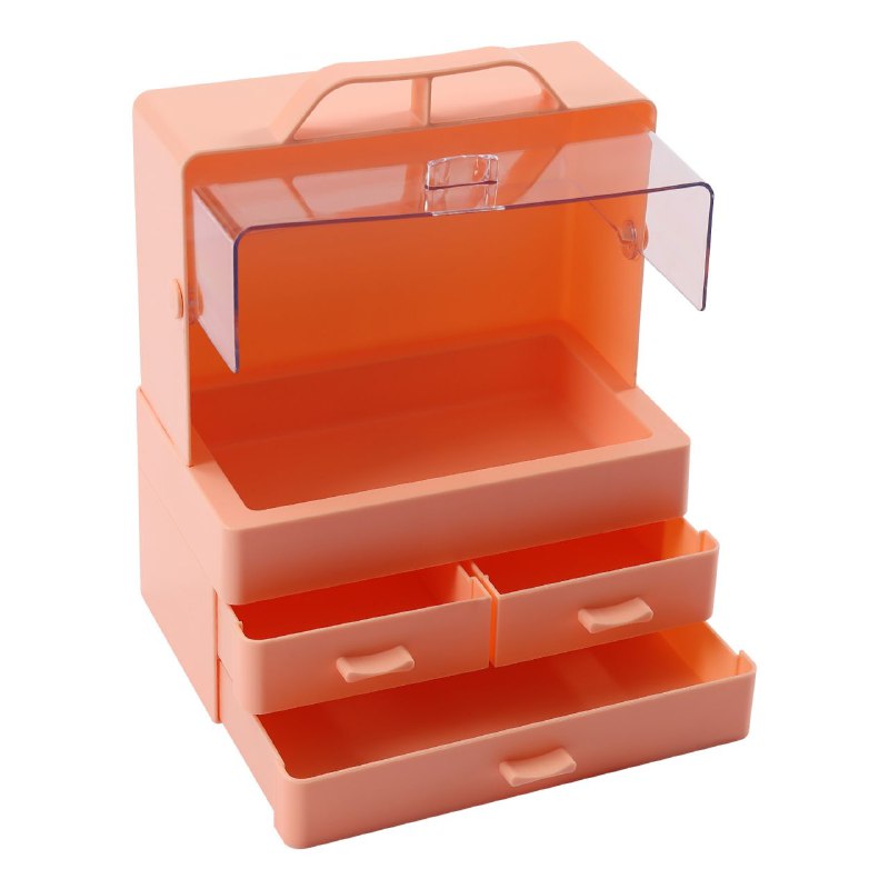 صندوق تخزين مستحضرات التجميل كبير متعدد الوظائف Cosmetics storage box