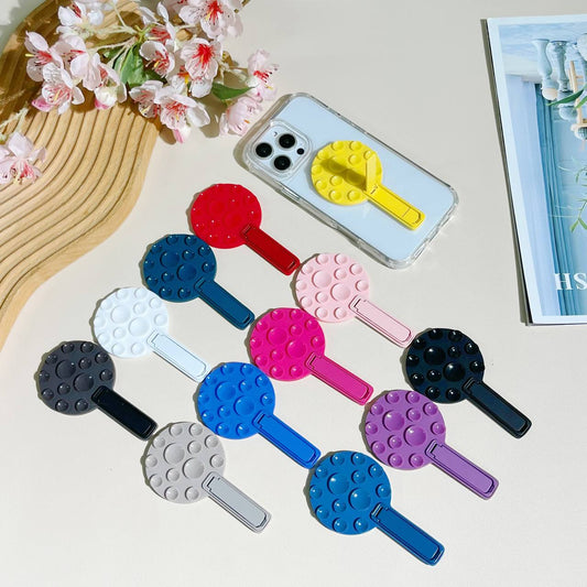 Supports de téléphone à ventouse en silicone, conçus pour fixer les smartphones à des surfaces lisses