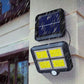 ضوء الجدار الشمسي ضوء ماء الطوارئ Solar sensor light  Lampes solaires d'extérieur avec détecteur de mouvement,128 LED