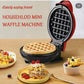 Mini gaufrier électrique rouge compact صانعة الوافل الكهربائية الصغيرة الحمراء المدمجة