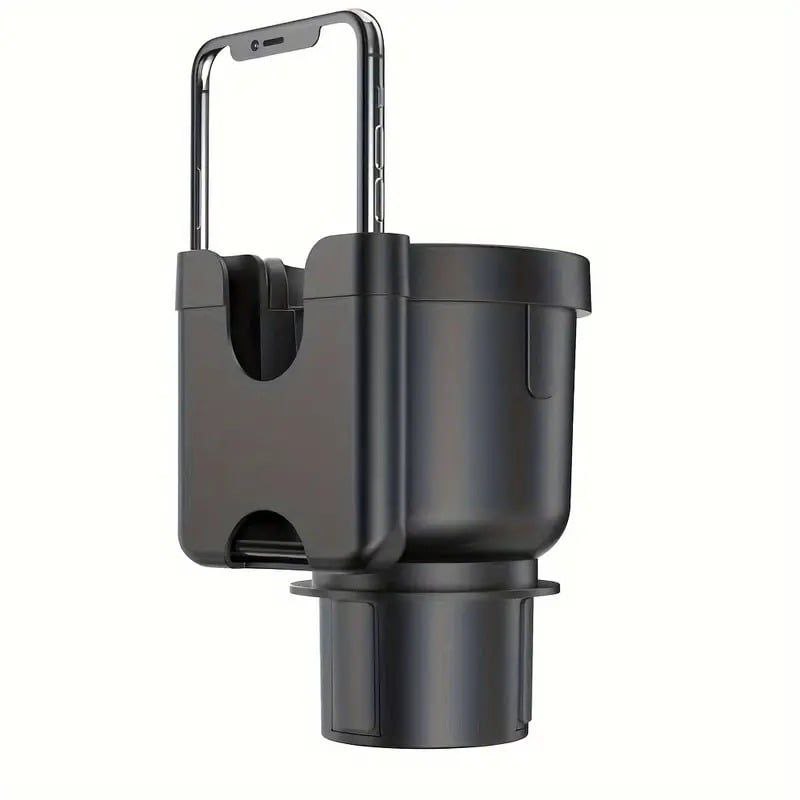 Porte-gobelet de voiture avec support pour téléphone حامل أكواب السيارة قابل للتعديل مع حامل هاتف