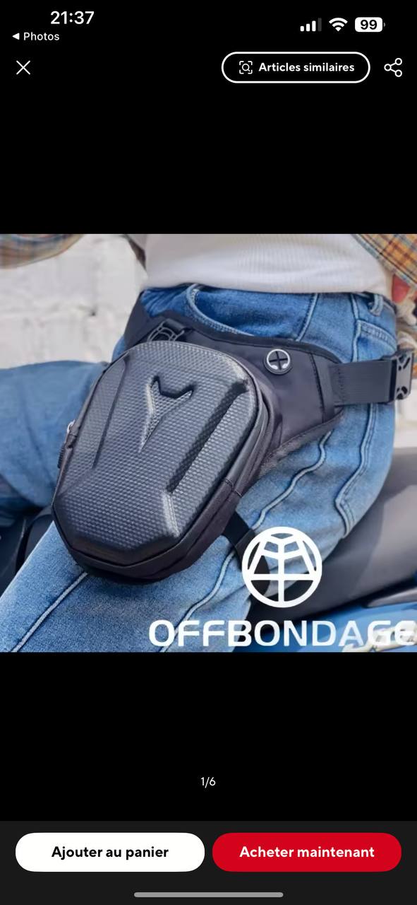 Sacoche Moto Étanche à Coque Rigide حقيبة دراجة نارية صلبة مقاومة للماء