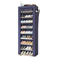 Étagère chaussures tissu rangement pratique رف أحذية قماشي للتخزين العملي