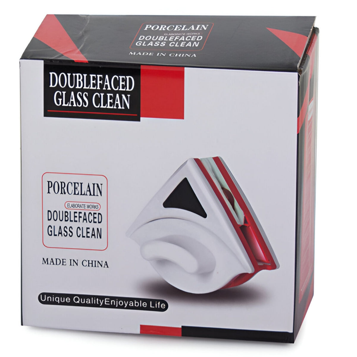 أداة مغناطيسية مزدوجة الجانب لتنظيف النوافذ Essuie-glace magnétique double face pour nettoyage de vitre Lave vitre aimantée
