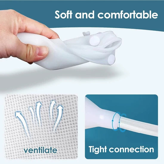 جهاز تجميع بول قابل للارتداء للرجال Collecteur d'urine portable pour hommes avec capsule de recueil d'urine réutilisable en silicone