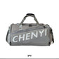 CHENYI Sac de voyage moyen à lettres à poches حقيبة سفر متوسطة الحجم مع جيوب