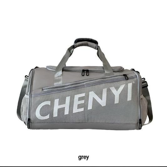 CHENYI Sac de voyage moyen à lettres à poches حقيبة سفر متوسطة الحجم مع جيوب