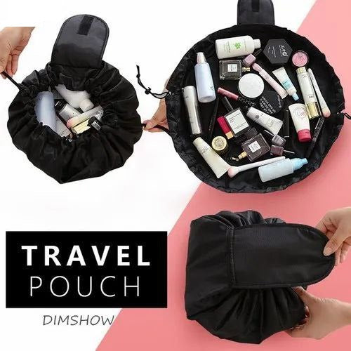 Trousse à cosmétiques, trousse de maquillage, organisateur à cordon حقيبة مستحضرات تجميل، حقيبة مكياج، منظم