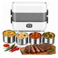 صندوق غداء ساخن وطباخ كهربائي متعدد الوظائف بسعة 2 لتر Boîte à repas lunch box chauffante et cuiseure électrique