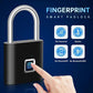 Smart fingerprint padlock Cadenas intelligent à empreinte digitale قفل بصمة ذكي