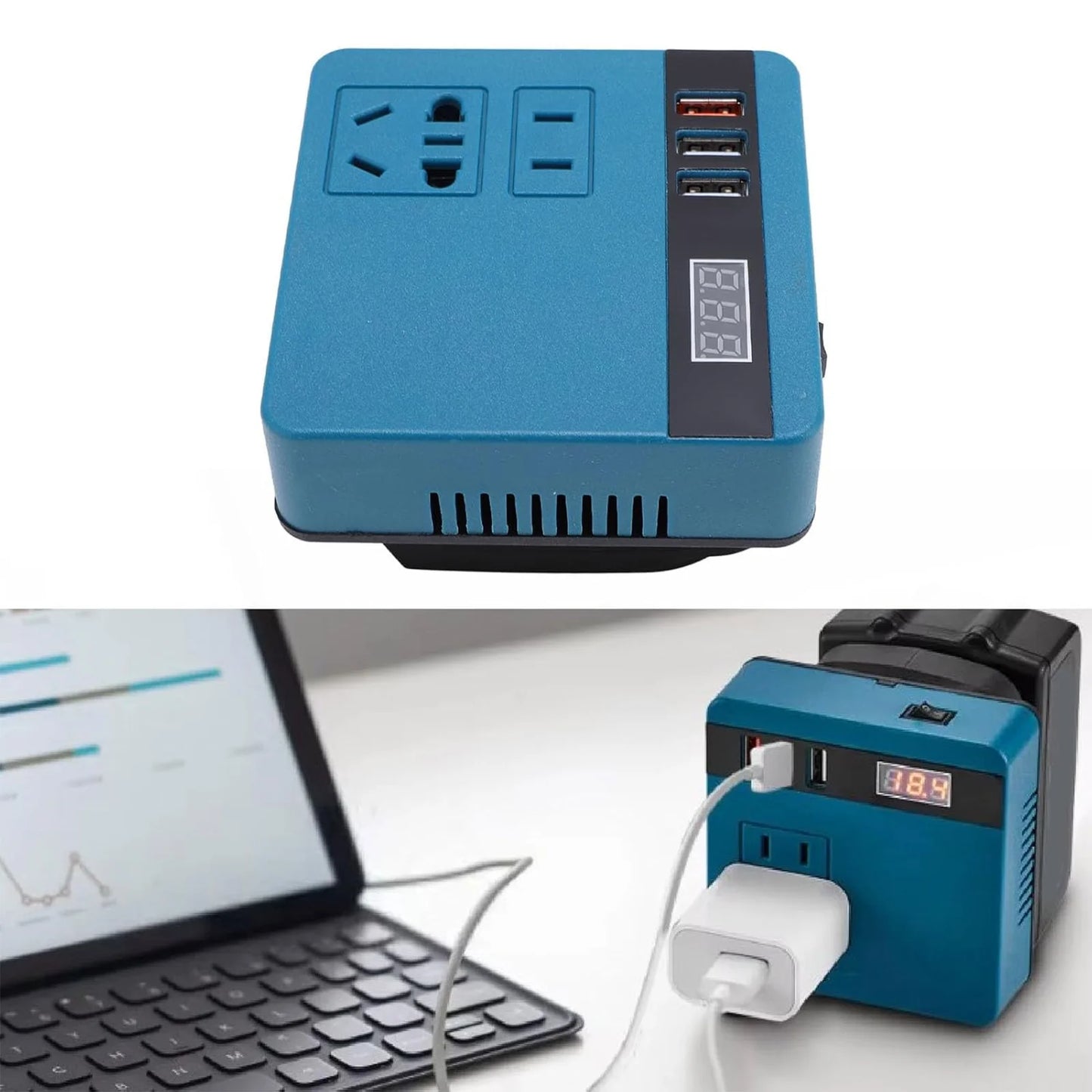 محول طاقة محمول Onduleur de puissance portable 1 batterie