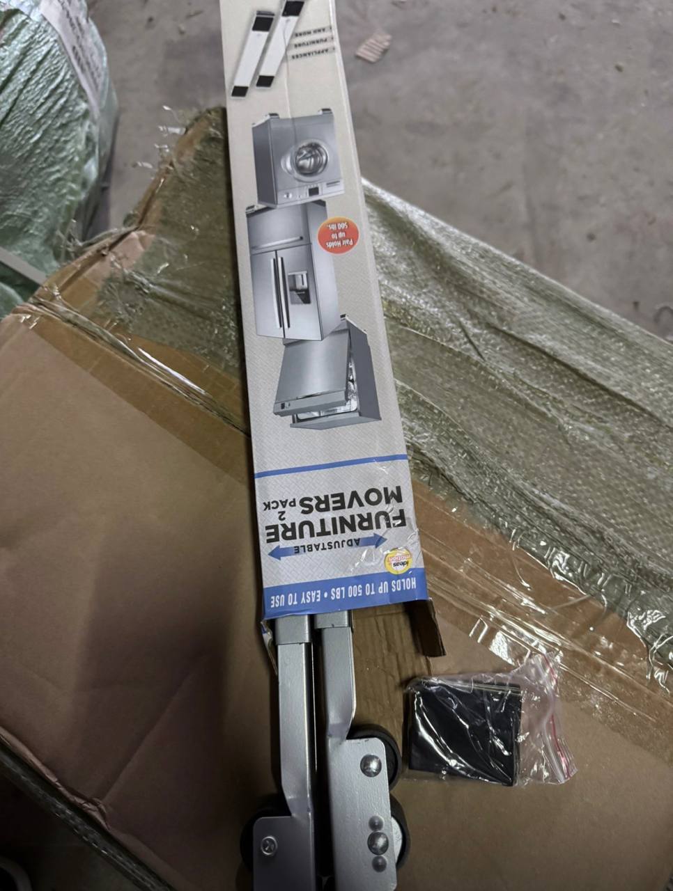 Lot de 2 roulettes extensibles pour meubles مجموعة من عجلتين قابلتين للتمديد للأثاث، قاعدة متحركة وقابلة للتعديل