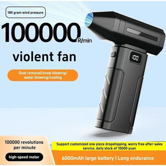 Souffleur à jet turbo sans balais X8 Violent Fan منفاخ توربيني بدون فرش