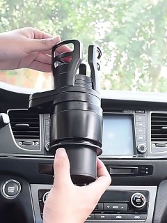 Adaptateur extensible multifonctionnel pour porte-gobelet de voiture, grande capacité