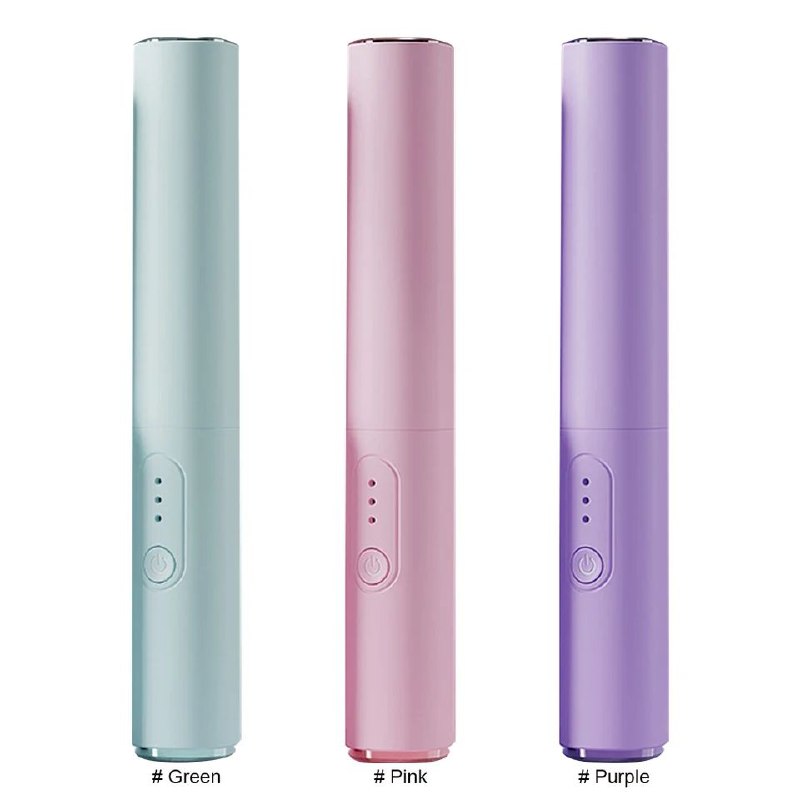 مشط حراري للشعر بحجم صغير وقابل للشحن عبر USB Portable Hair Straightening Tool USB Chargeable