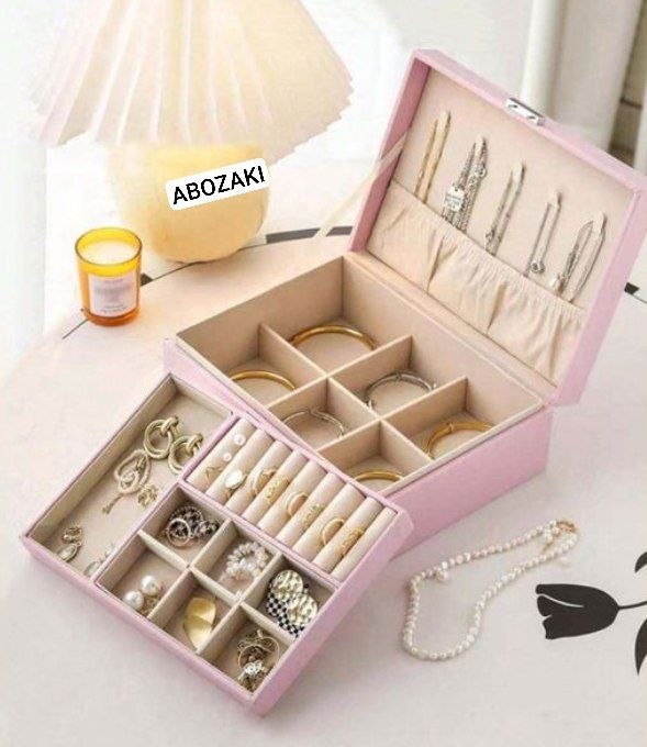 علبة صندوق تخزين مجوهرات Coffret de Rangement pour Bijoux