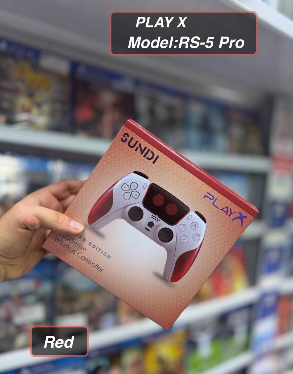 Manette Sans Fil Édition Limitée Multi-Compatible PLAY X RS-5 Pro وحدة تحكم لاسلكية محدودة الإصدار متوافقة مع أجهزة متعددة