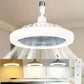 Plafonnier ventilateur LED télécommandé مروحة سقف LED يتم التحكم فيها عن بعد