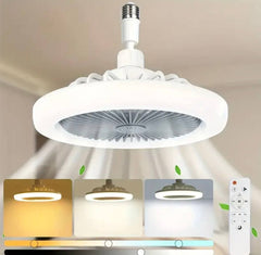 Plafonnier ventilateur LED télécommandé مروحة سقف LED يتم التحكم فيها عن بعد