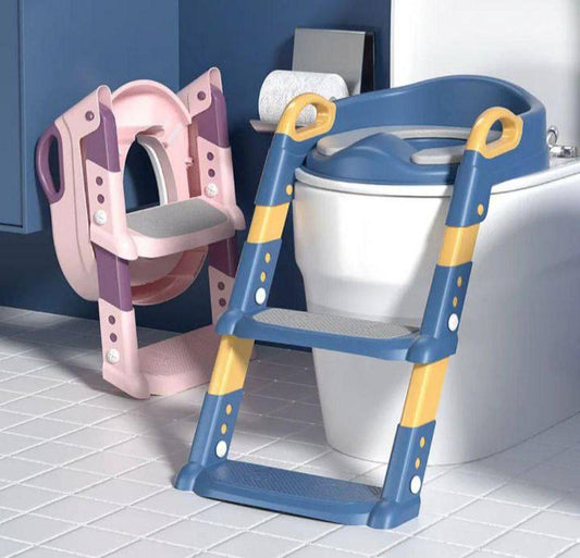 Siège toilette portable et pliable pour enfant مقعد المرحاض مع سلم للطفل