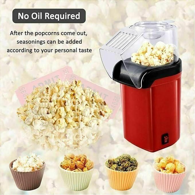Machine à pop-corn portable Machine à air chaud آلة محمولة لصنع الفشار تعمل بالهواء الساخن للاستخدام المنزلي