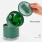 humidificateur d'air Ventilateur brumisateur portable rafraîchissant جهاز ترطيب هواء وموزع عطور قابل لإعادة الشحن عبر منفذ USB