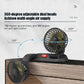 Car fan dual head