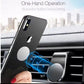 مشبك تهوية للسيارة، دعامة مغناطيسية Clip de ventilation pour voiture, support magnétique universel en forme de L pour téléphone portable, Clip de fixation