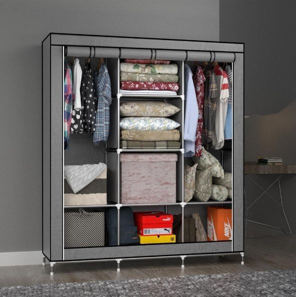 Armoire de rangement en tissu خزانة تخزين الملابس قماشية