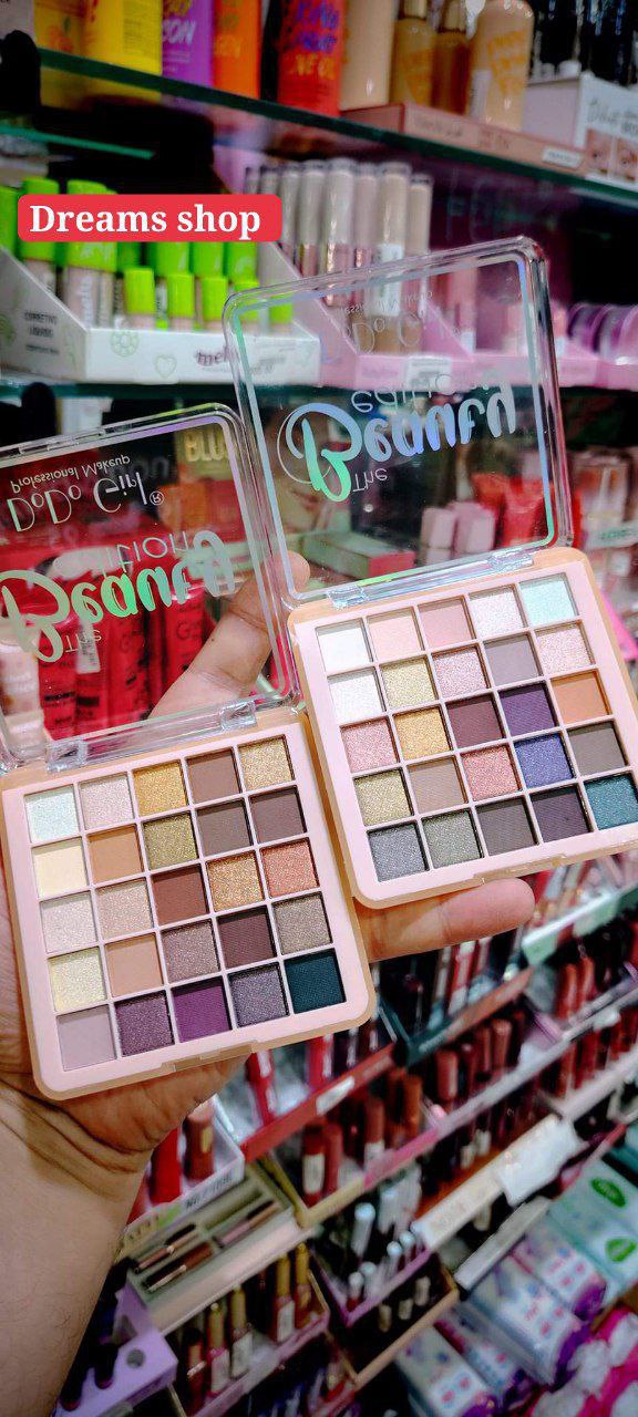 بلات مكياج فيها 25 كولار 25couleurs pallette
