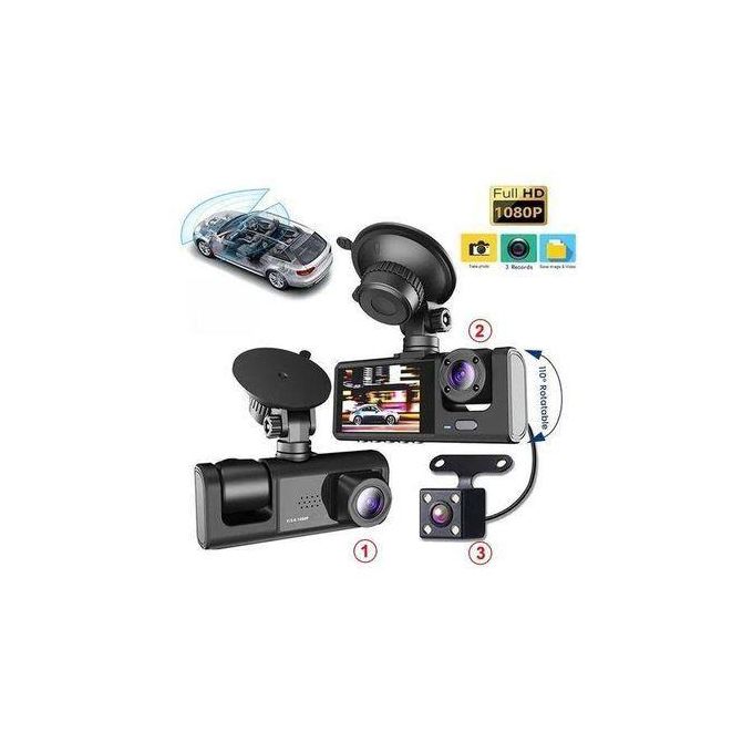 Black BOX Traffic recorder Super HD 1296P مسجل حركة المرور