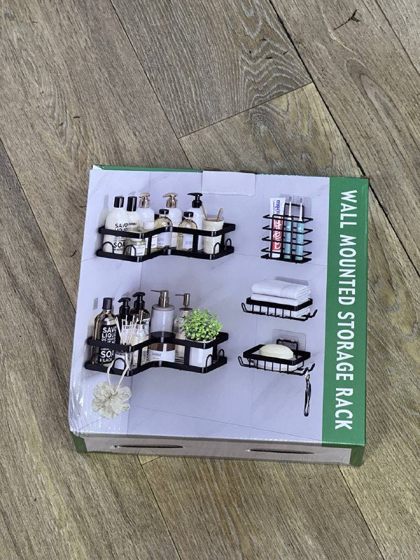 Wall mounted storage rack رف تخزين مثبت على الحائط