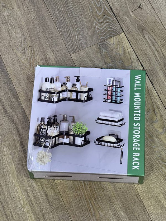 Wall mounted storage rack رف تخزين مثبت على الحائط