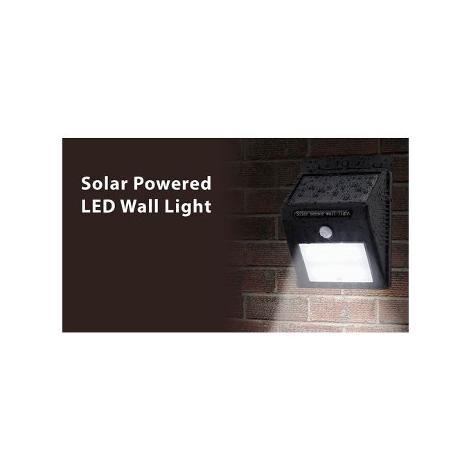 LED lampe LED Solaire d’extérieur Éclairage Inductif Automatique
