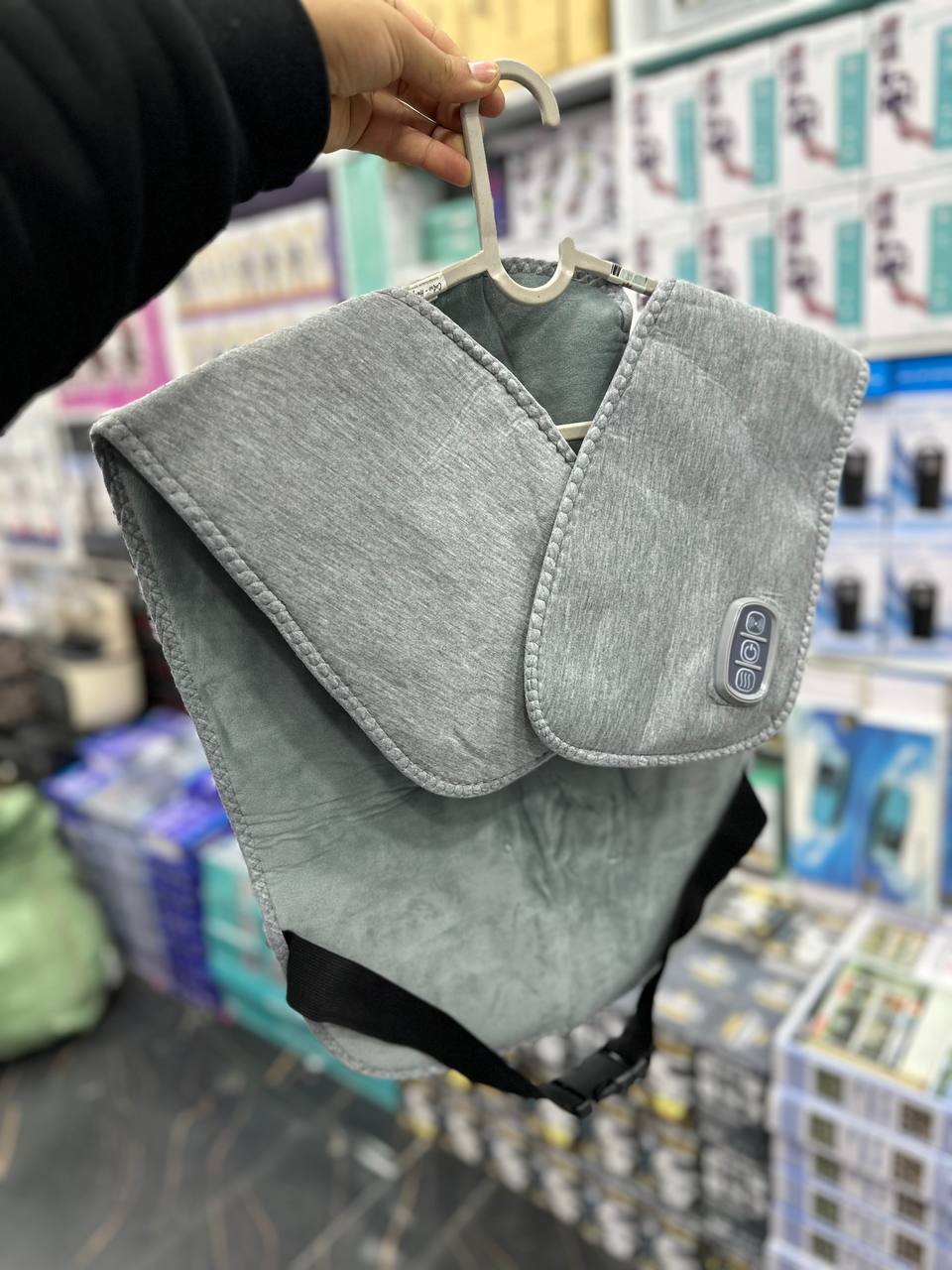 سترة تدليك متعددة المستويات مُدفأة للظهر والرقبة Gilet de massage chauffant pour le dos et le cou multi-niveaux