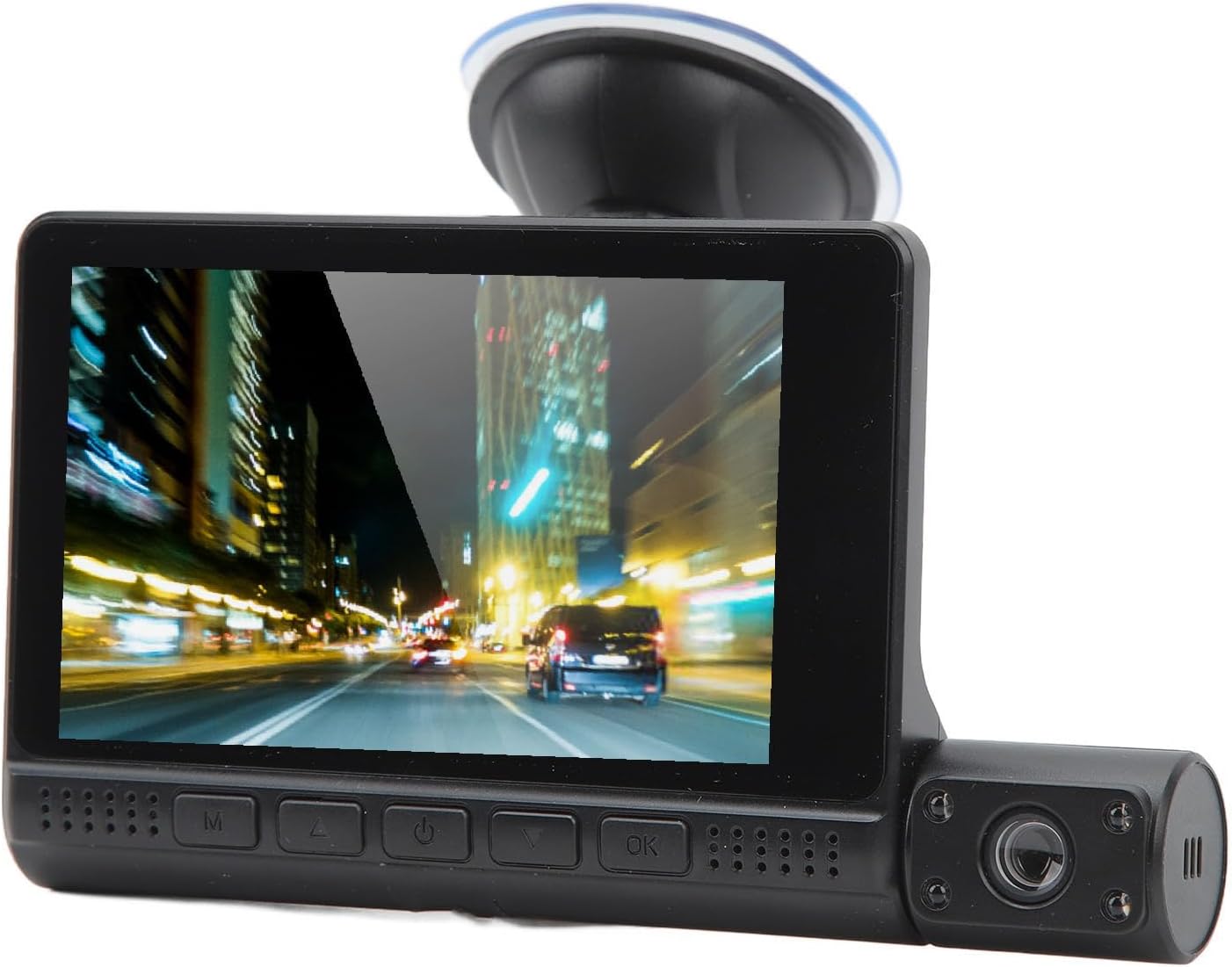 مسجل قيادة داخلي كاميرا سيارة ثلاثية العدسات Dashcam triple objectif Enregistreur de Conduite