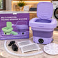 غسالة صغيرة محمولة قابلة للطي Mini-machine à laver portable et pliable