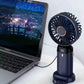 Ventilateur Portable, Mini Ventilateur de Poche مروحة محمولة، مروحة جيب صغيرة، قابلة لإعادة الشحن عبر منفذ USB، 5