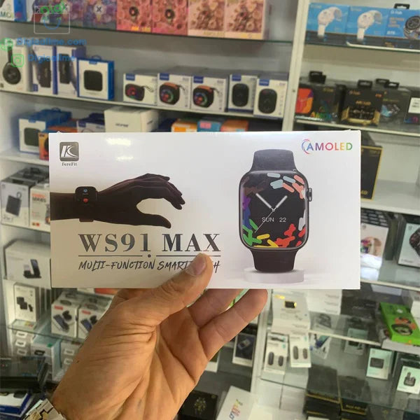 ساعة ذكية مقاومة للماء  Smart watch W91 MAXMontre Intelligente Étanche WS91