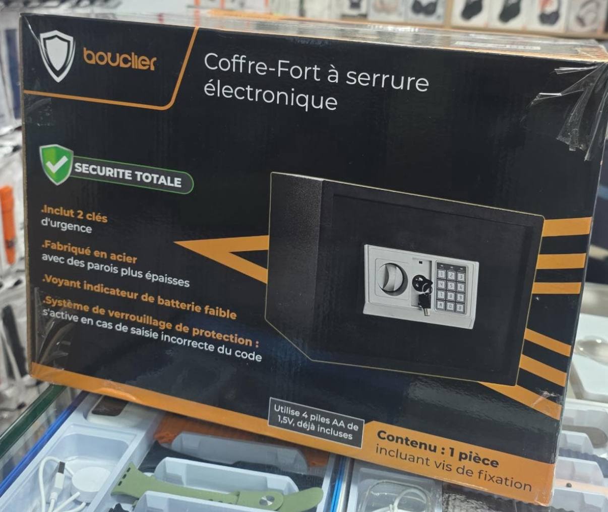 Coffre fort électronique de sécurité pour la maison et bureau خزنة أمان إلكترونية للمنزل والمكتب