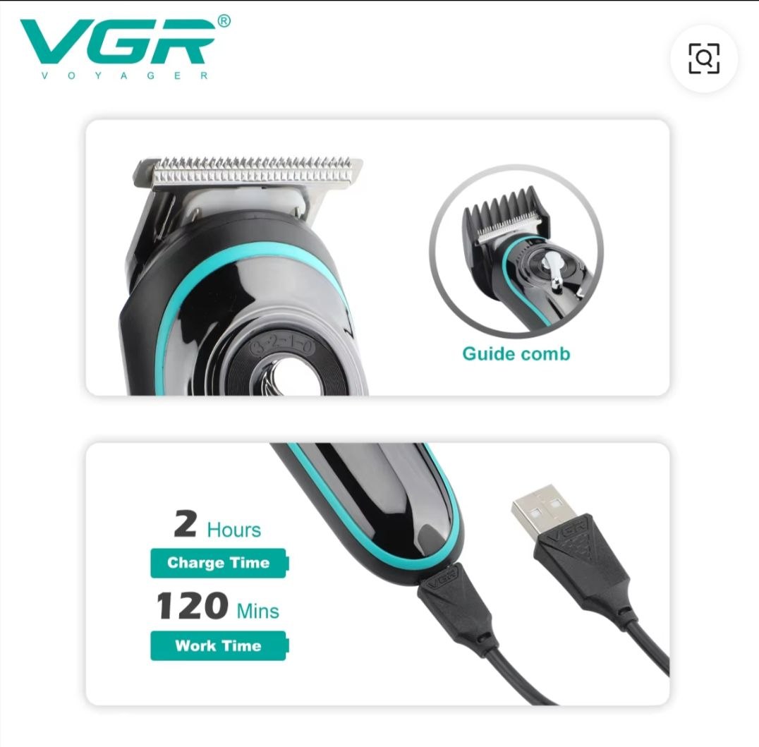 ماكينة حلاقة الشعر الكهربائية VGR V-055 للرجال VGR V-055 Tondeuse à Cheveux électrique pour Hommes